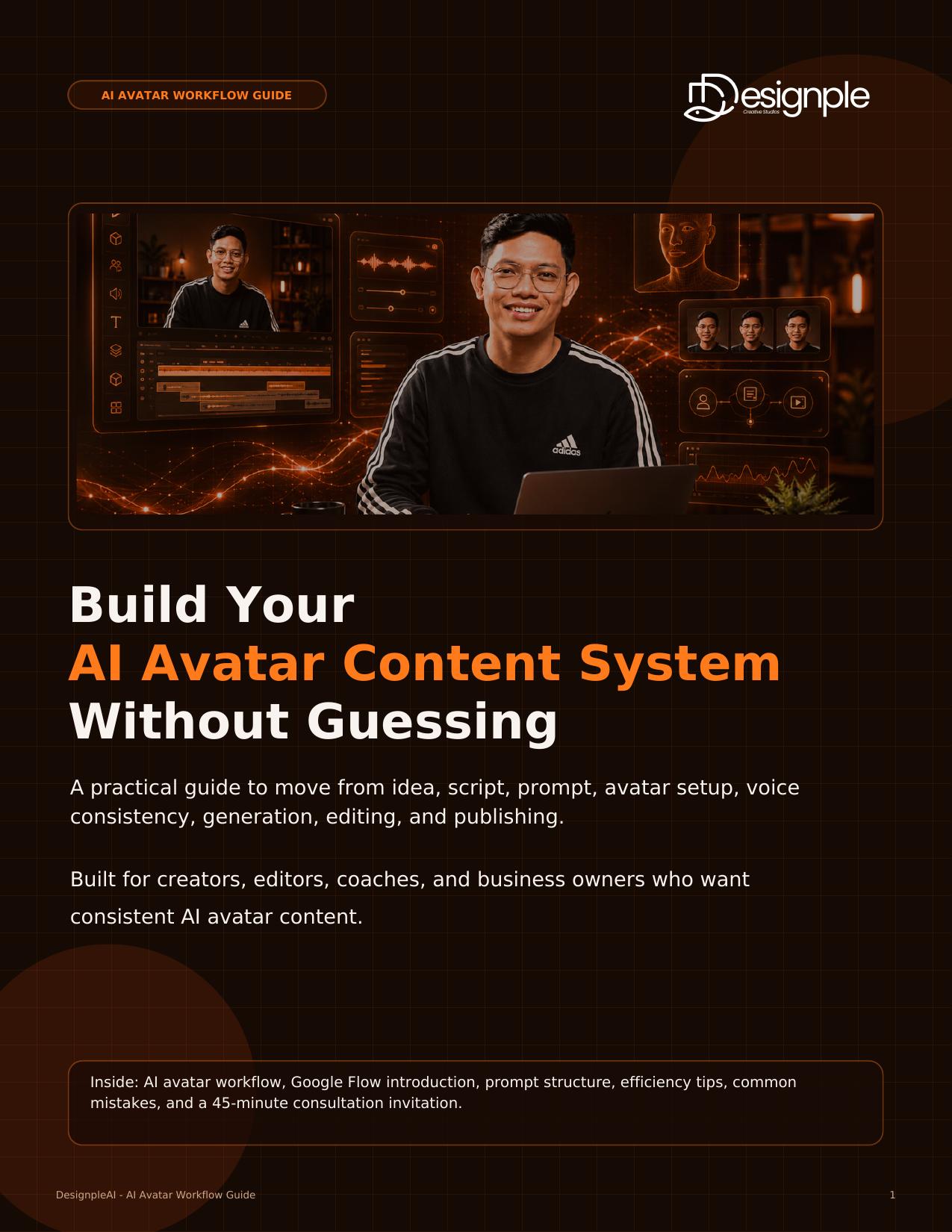 Build Your AI Avatar Content System Without Guessing guide cover