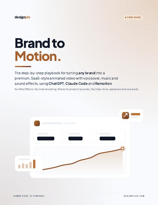 Brand to Motion guide cover